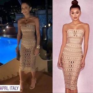 HOUSE OF CB London Cage Bodycon Dress